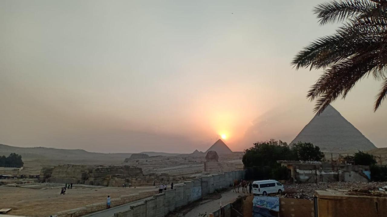 Pyramids Overlook Inn Kafret el-Gabal Exteriör bild
