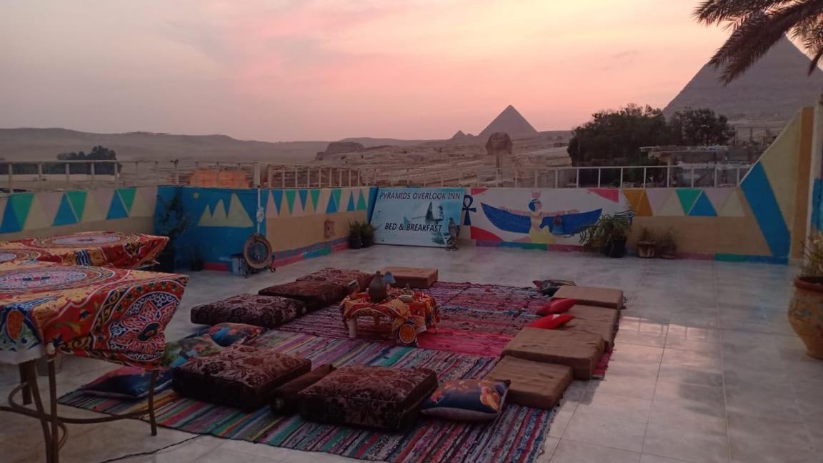 Pyramids Overlook Inn Kafret el-Gabal Exteriör bild