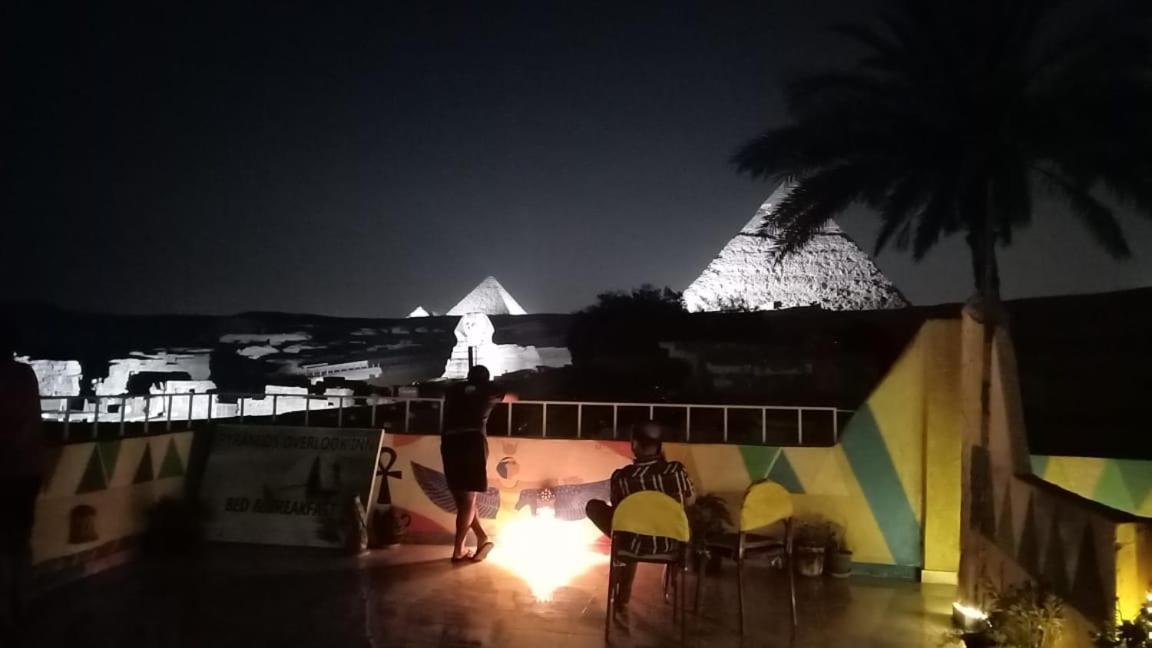 Pyramids Overlook Inn Kafret el-Gabal Exteriör bild
