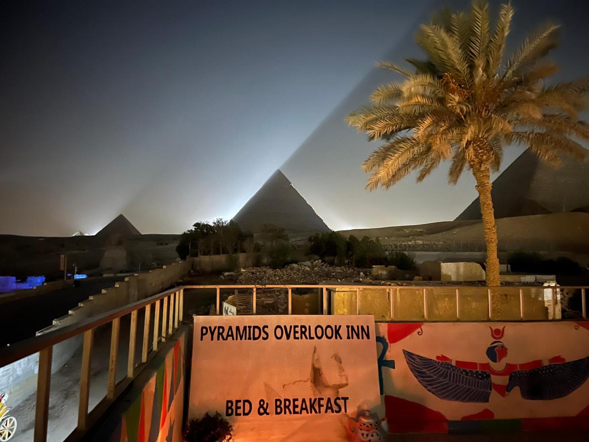 Pyramids Overlook Inn Kafret el-Gabal Exteriör bild