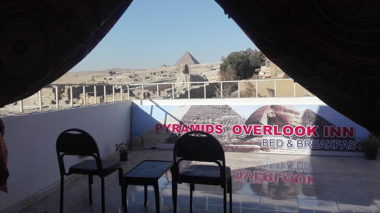 Pyramids Overlook Inn Kafret el-Gabal Exteriör bild