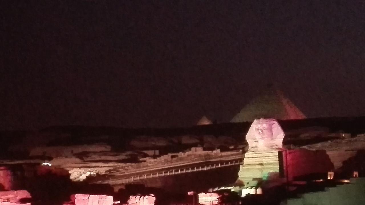 Pyramids Overlook Inn Kafret el-Gabal Exteriör bild