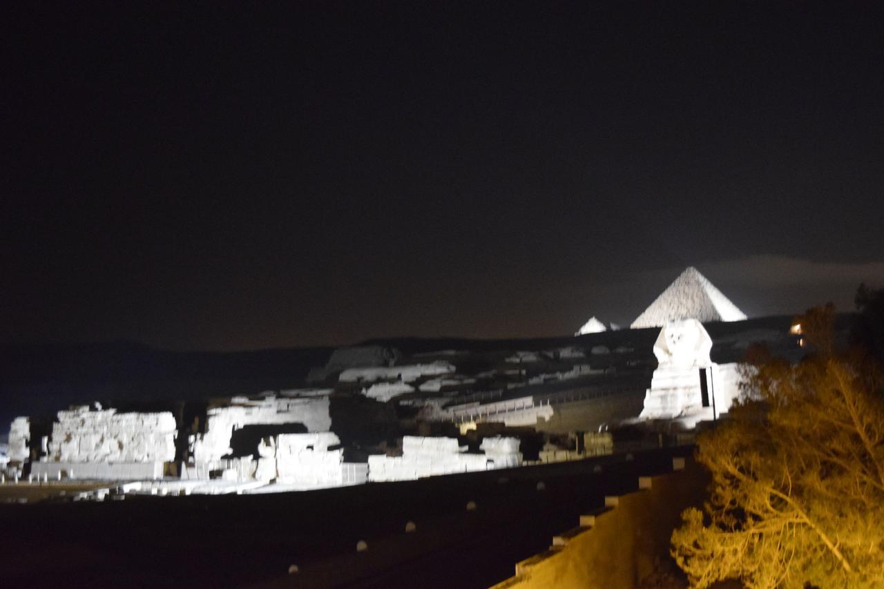 Pyramids Overlook Inn Kafret el-Gabal Exteriör bild